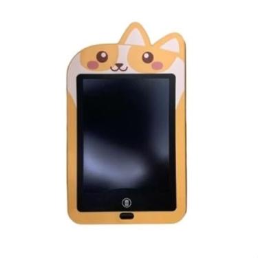 Imagem de Tablet de Escrita e Desenho Infantil Cores, Tamanhos e Formatos Especiais – Educativos e Divertidos (Gato, 12 polegadas)