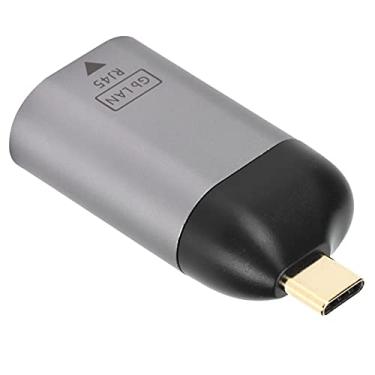 Imagem de SUNGOOYUE Adaptador Ethernet USB C, Adaptador de Rede de 1000 Mbps, Liga de Alumínio, Plug and Play, Compatível Com Dispositivos OS X (#11)