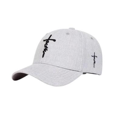 Imagem de Boné De Algodão Unissex Com Bordado, Chapéu De Sol Para Primavera E Ve