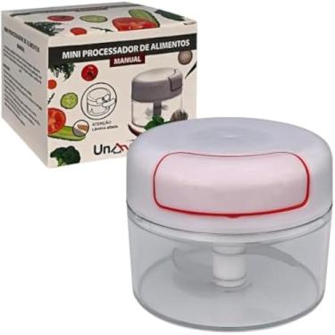 Imagem de Processador manual de alimentos, cozinha, legumes, frutas e ervas, versatil