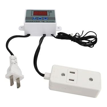 Imagem de Acouto Termostato Controlador de Alta Temperatura Digital 1500W - Design ABS Avançado Com Precisão de 0,1 ℃, Sonda à Prova d'água, Condicionamento Ideal e Aplicações Industriais