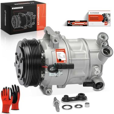 Imagem de A-Premium Compressor de ar condicionado AC com embreagem compatível com Chevrolet Equinox 2025, Colorado 2023-2025 e GMC Canyon 2023-2025