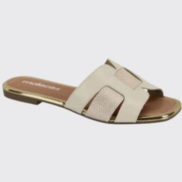 Imagem de Tamanco Feminino Rasteira Slide Tresse Moleca 5435.553.29850-Feminino