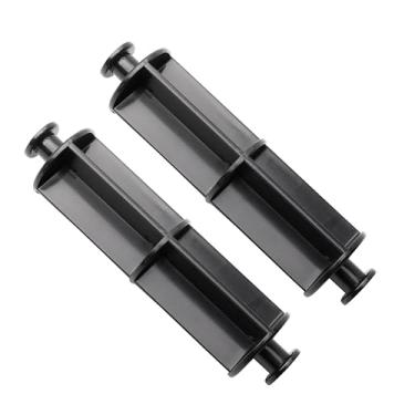 Imagem de Substituição do eixo do suporte de papel higiênico, plástico preto, pacote com 2, compatível com os dispensadores Bobrick Contura e Classic Series B-2888 B-4288 B-4388 B-4288-9
