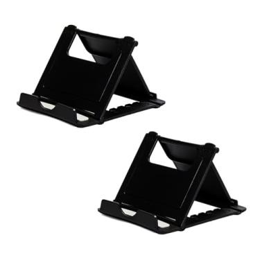 Imagem de Suporte de celular portátil para mesa, suporte dobrável de bolso, suporte universal ajustável para celular compatível com dispositivos iPhone, iPad, Kindle e Android