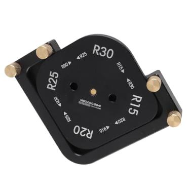 Imagem de Acouto Modelos de Roteamento de Raio de Canto de Alumínio de para Marcenaria - e Gabarito de Canto Versátil para Cortes Precisos