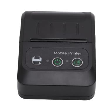 Imagem de ZJchao Impressora de Etiquetas Portátil Sem Fio 58mm, Impressão de Alta Velocidade, Impressora Térmica Sem Tinta para Escritório, Casa, Negócios, Abs 108x80x30mm