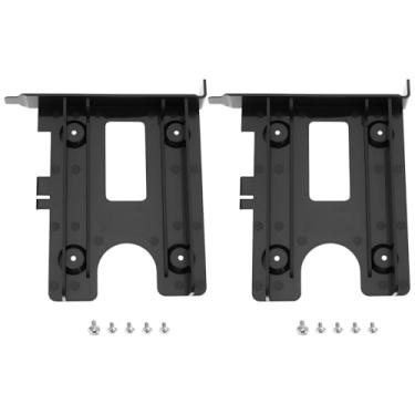 Imagem de OTOTEC Suporte de montagem de 2 peças PCI PCI-Express para SSD HDD de 2,5 polegadas adaptador de unidade para expansão de armazenamento de PC desktop