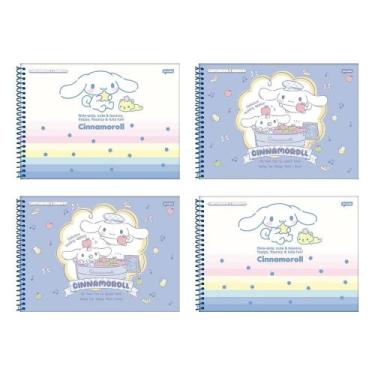 Imagem de Cad.cartografia espiral c.dura jandaia cinnamonroll 4x40fls - Jandáia