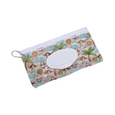 Imagem de Bolsa Reutilizável Para Lenços Umedecidos, Estojo Cosmético Em EVA, Ac