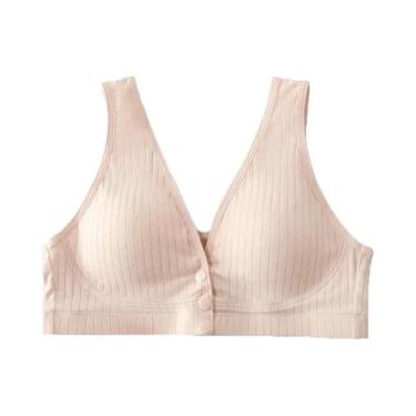 Imagem de Sutiã De Amamentação plus Size Em Algodão Puro, Roupa Íntima Para Gest