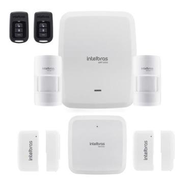 Imagem de Kit De Alarme Amt 8000 Com 2 Sensores De Presença E 2 Xas 8000 Intelbr