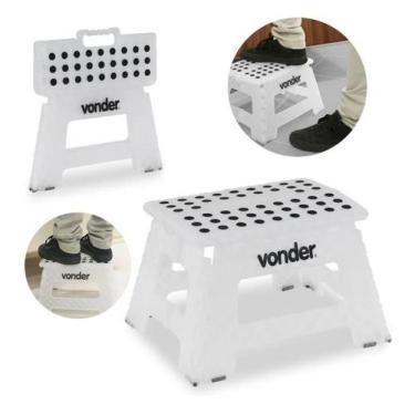 Imagem de Banqueta Banquinho Baixo Camping Pesca Dobravel Reforçado Com Alça 150