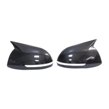 Imagem de Capa De Fibra De Carbono/Asa Preta Para Visão Traseira De Carro, Capa Para Espelho Lateral Compatível Com KIA RIO-3 2011-2017(Carbon Fiber Look)