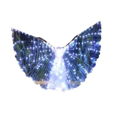 Imagem de Fantasia De Luz LED De Borboleta Com Asas Brilhantes Para Dança Em Apr