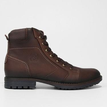 Imagem de Bota Couro Pegada Cano Alto Masculina-Masculino