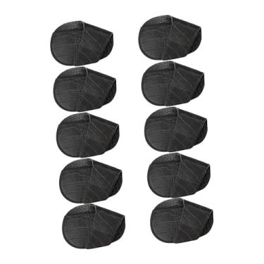 Imagem de YIJU Conjunto de 10 protetoras para tacos de golfe, ideais para treinamento e viagens. Perfeitas para levar ao campo de golfe e para ajustes em seus, Preto
