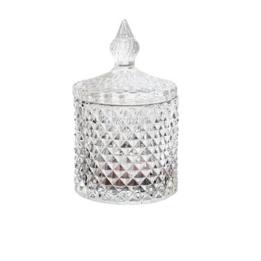 Imagem de Suporte de manteiga, manteiga, vidro transparente, listrado, pote de doces para cozinha, suporte de cotonete de algodão, bancada