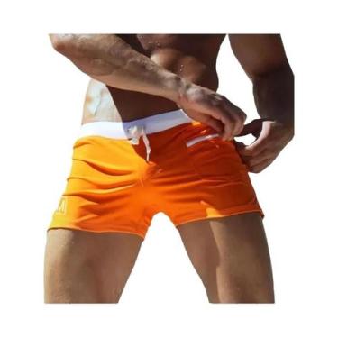 Imagem de Shorts Boxer Masculinos De Secagem Rápida Em Nylon Para Esportes, Fitn