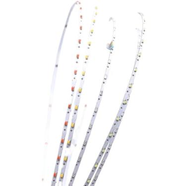 Imagem de Cinto de luz DIY feito à mão, modelo de voo noturno, faça você mesmo, cinto de luz com cola traseira de 3 V, ultra-estreita de 1,5 mm, barra de luz LED ultramacia de 1 metro