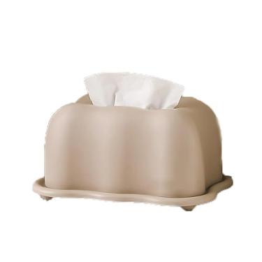 Imagem de Capa para caixa de lenços de papel Caixa de Papel Toalha Minimalista para Decoração Sala Estar e Mesa Jantar(Brown)