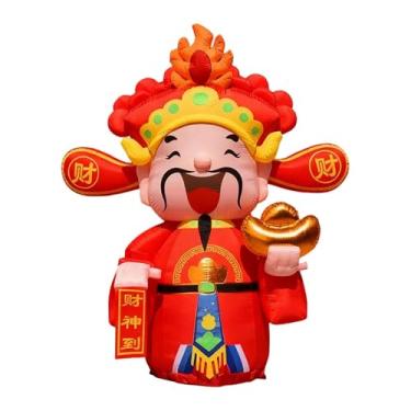 Imagem de predolo da Riqueza - Decoração Inflável para o Ano Lunar, Enfeite para o Festival da Primavera, Ideal para Casa, Shoppings, Gramado e Quintal.