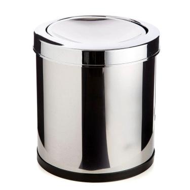 Imagem de Lixeira Basculante em Inox 5 Litros com Tampa - Mimo Style