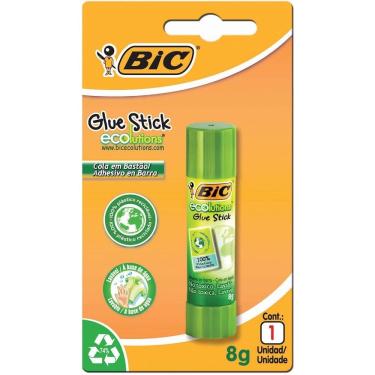 Imagem de Cola Bastão 8g, BIC ECOlutions Glue Stick, 886640, Transparente