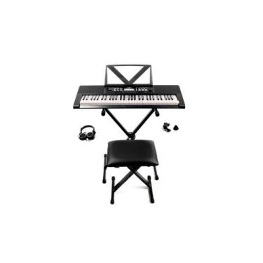 Imagem de Kit Teclado Donner DEK620 DT+Stand 61 Teclas