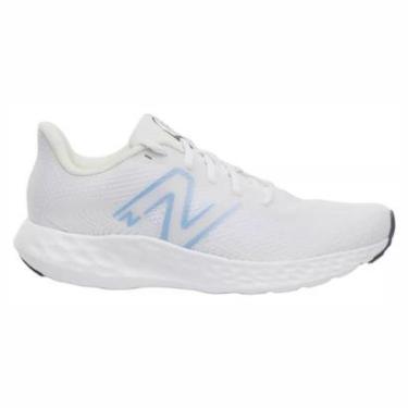 Imagem de Tênis New Balance 411v3 Feminino Branco Azul-Feminino