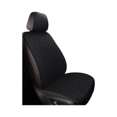 Imagem de Capas De Assento De Carro Universais Em Linho Antiderrapantes Premium 