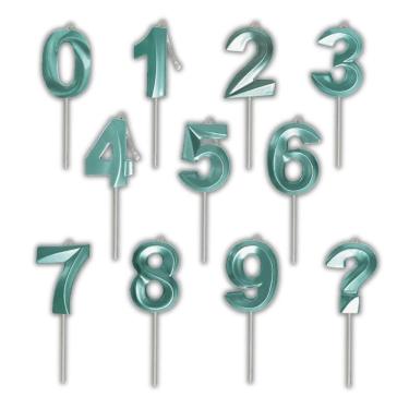 Imagem de Vela De Aniversário Slim Metallic Tiffany Modelo 4