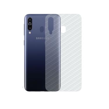 Imagem de Película Traseira de Fibra de Carbono Transparente para Samsung Galaxy M30 - Gorila Shield