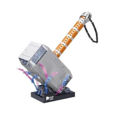 Imagem de Blocos De Montagem Do Martelo Do Thor, 975PCS, Brinquedos Criativos MO