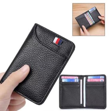 Imagem de Carteira Masculina Slim Couro PU Elegância e Praticidade - NoBrand, Pr