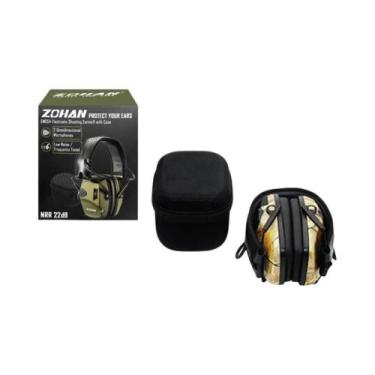 Imagem de Protetores Auditivos Eletrônicos Táticos Com Redução De Ruído NRR22db 