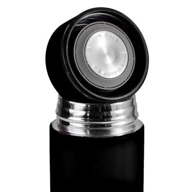 Imagem de Garrafa Térmica Inteligente De Inox 500ml Led Preto
