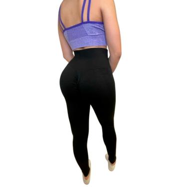 Imagem de Calça Legging Academia Levanta Bumbum Fitness Sem Costura-Feminino