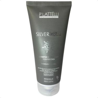 Imagem de Shampoo Plattelli Silver Gray 200ml