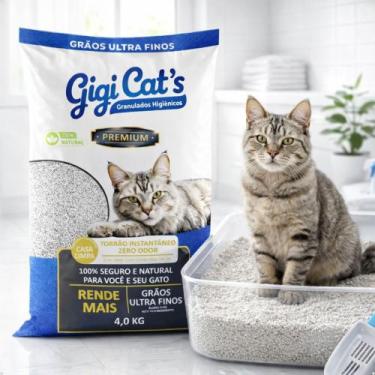 Imagem de Areia Higienica Para Gatos - gigi cats