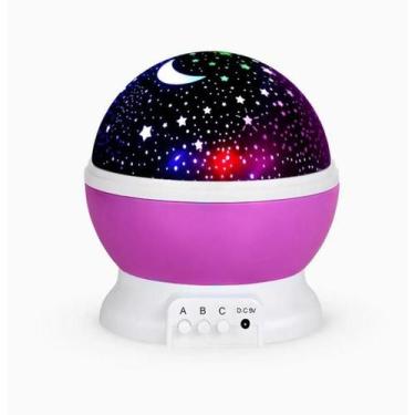 Imagem de Luminária Projetor Estrela 360º - Crie um Céu Estrelado em Qualquer Am