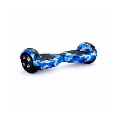 Imagem de Hoverboard Skate Elétrico Led Bluetooh 6.5 ul Camuflado - Brinovar
