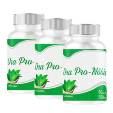 Imagem de Suplemento Ora Pro Noboliz180 cápsulas 3 frascos x 60 cápsulas 500m g 