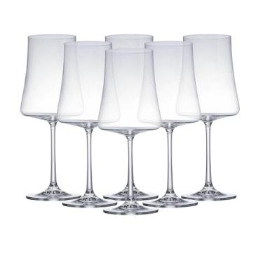 Imagem de Jogo de 6 tacas para agua Xtra em cristal ecologico 560ml A24,5cm