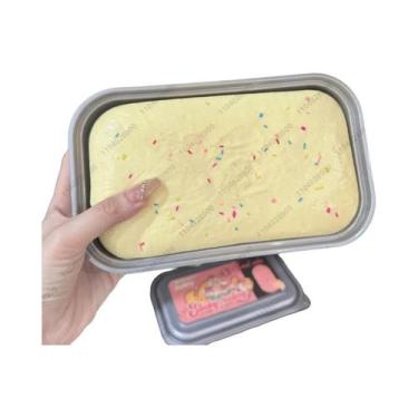 Imagem de Brinquedo Squishy De Sorvete De Manteiga, Caixa Pegajosa De Cresciment