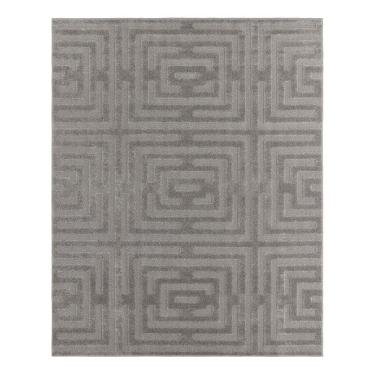 Imagem de Tapete Para Sala Realce Eden 51 Cinza 2,50x3,00m