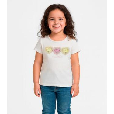 Imagem de Blusa Infantil Manga Curta Trick Nick Bege, 6, Bege