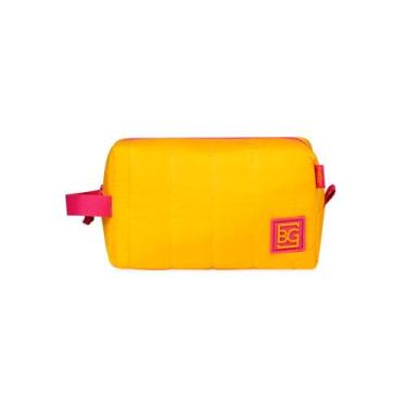 Imagem de Necessaire Média Puff BBB 26 Amarela - Bagaggio, M, Amarelo