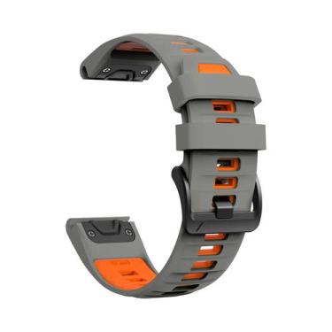Imagem de Pulseira De Silicone Esportiva QuickFit De 22mm E 26mm Para Garmin End