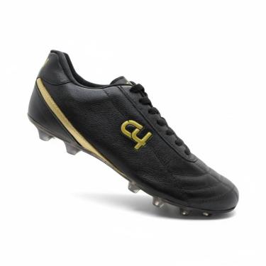 Imagem de Chuteira Campo C4 Sports Alta Performance e Conforto para Jogo Profissional Design Sofistificação-Masculino